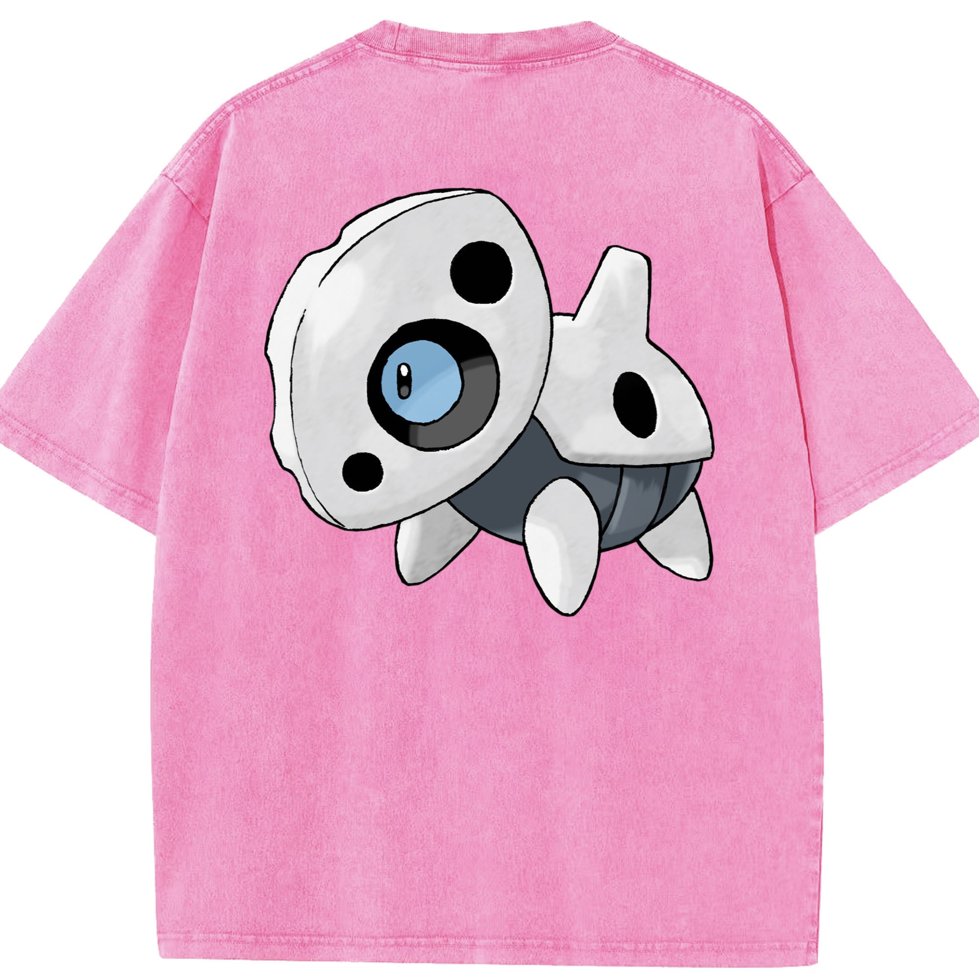 （画像用） ポケットモンスター Pokémon 綿100% ヴィンテージ風 半袖Tシャツ（背面プリント）